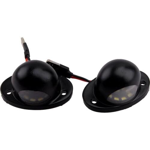 1 Pair 12V Car License Plate Light Lamp Fit For DODGE RAM 1500 2500 3500 1994 1995 1996 1997 1998 1999 2000 2001 5500K White