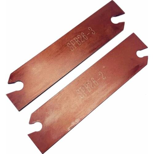 1PCS slotting tool holder SPB26-2/3/4 outer diameter cutting blade slotting blade + 10PCS SP200/SP300/SP400 CNC slotting tools