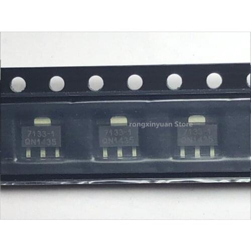 10 pcs/lot HT7133-1 HT7133 7133-1 3.3V SOT-89 HT7130-1/7130-1 HT7130-1 HT7130 7130-1 3.0V High Voltage Regulator New original