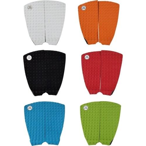 3M Glue Deck Pad 2 Pieces Surfboard Traction Anti-slip Surfboard Tail Pads Surf Traction Pad EVA Grip Pad in Surfing yep.surf