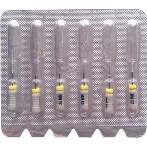5pack Dental C-pilot files 25mm 6-10# Stainless Steel C+ Files 21mm Endodontic C files 6pc/pack Endodontic Files
