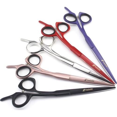 6.0 Hair Scissors Professional Hairdressing Scissors Set Cutting+Thinning Barber Shears High Quality Barber Accessories