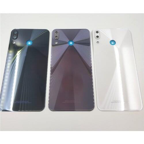 6.2 inch For Asus Zenfone 5 2018 ZE620KL 5Z ZS620KL Back Cover Battery Cover Housing Panel Repair Glass With Camera Glass