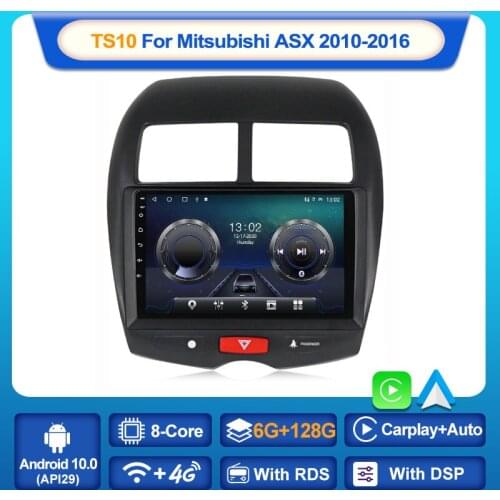 MEKEDE TS10 For Mitsubishi ASX 1 2010 2011 2012-2016 Car Radio Multimedia Video Player Navigation GPS No 2 din 2din DVD Android