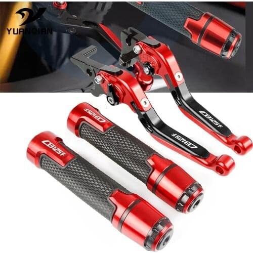 For HONDA CB125F CB 125F 2016 Motorcycle CNC Aluminum motorbike Extendable Adjustable Brake Clutch Lever Handle Hand Grips set