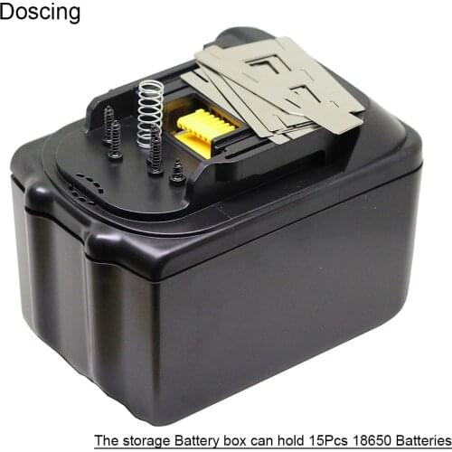 Doscing 18V BL1830 Replacement Power tools Battery storage Boxes Circuit Board for Makita BL1860 BL1830 BL1845 BL1850 Wholesale