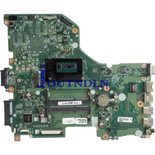 JOUTNDLN FOR ACER aspire E15 E5-573 Laptop Motherboard NB.C4811.001 NBC4811001 DA0ZRTMB6D0 REV:D W/ I3-5005U CPU DDR3