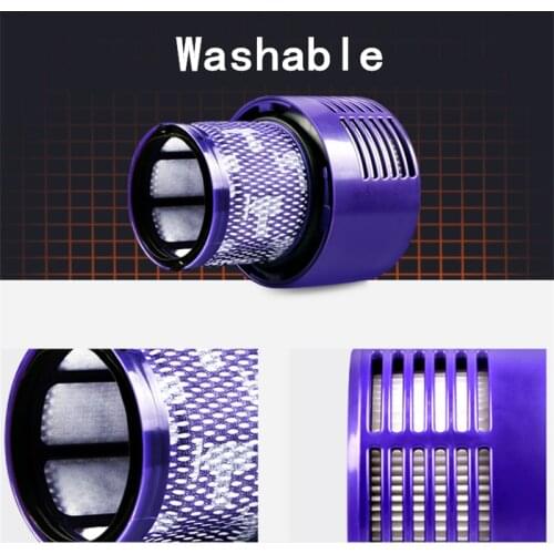 Washable Air Hepa Filter For Dyson V10 V 10 Sv12 Cyclone Animal Absolute Total Clean Cordless Vacuum Cleaner Accessories