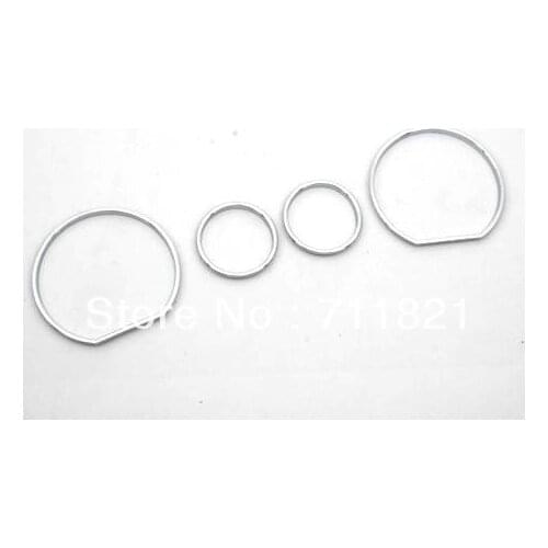 Chrome Gauge Ring Set For BMW E46 3 Series