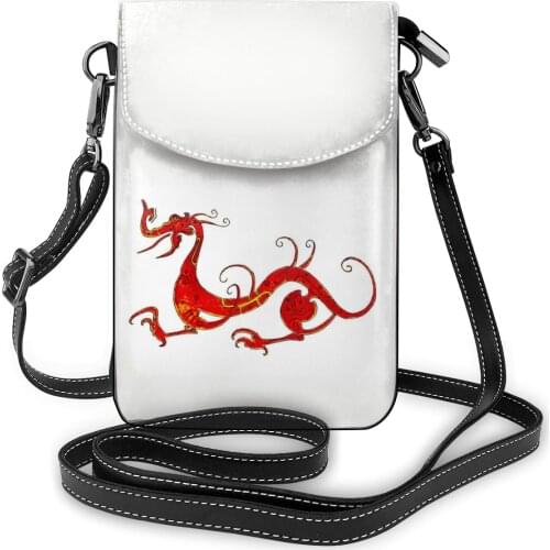 Dragon Shoulder Bag Female Bulk Women Bags Stylish Leather Business Purse