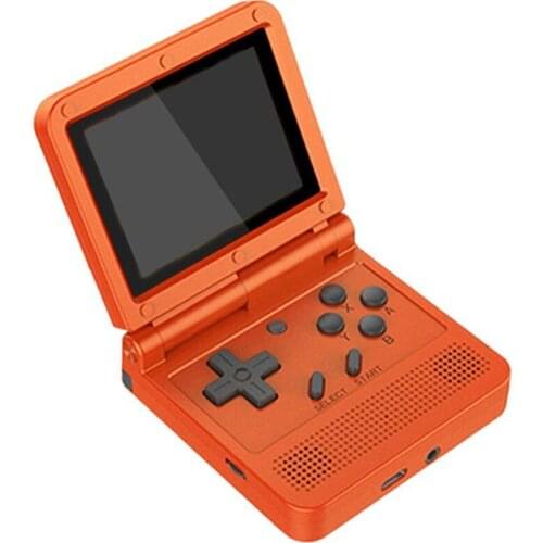 New HD 3 inch IPS Flip Handheld Game Console Dual open system Retro Games Player PS1 FC 64bit 3D Gaming Consoles Players 16GB