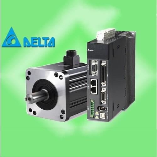 New ASD-B2-0421-B DELTA 400w 3000rpm 1.27N.m ASDA-B2 60mm AC Servo Motor Driver Kits ECMA-C20604RS