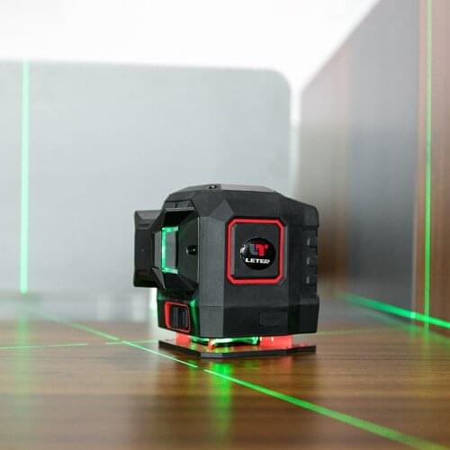 NEW LETER 3D laser level 360 level green lase line laser