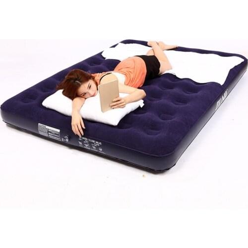 New simple and comfortable household inflatable double mattress portable outdoor travel camping thickened inflatable mattress