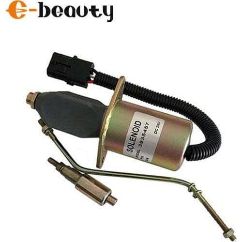 Stop Solenoid Valve Flameout Fuel Solenoid SA-4959-12 3935457 12V 24V