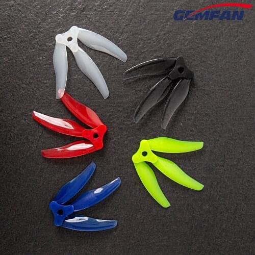 6Pairs/12Pairs GEMFAN FLOPPY PROPPY 5inch 5135 3-Blade FOLDABLE Propeller for RC FPV Racing Freestyle 5inch Drones Nazgul5 LAL5
