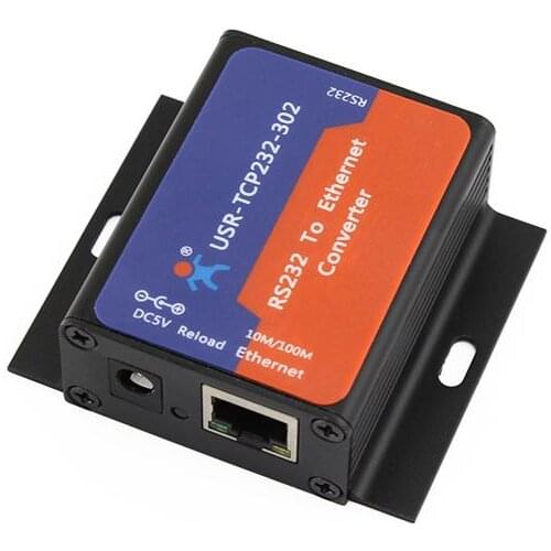 USR-TCP232-302 Serial RS232 to Ethernet TCP IP Server Converter DHCP/DNS Ethernet Seriale