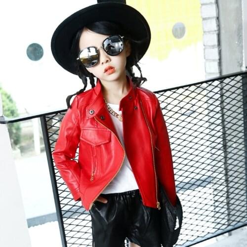YDTOMM Leather Jackets For Girls