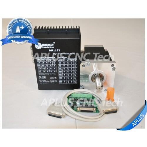 1-Axis NEMA 42 Stepper Motor (3256oz-in/150mm/6.0A) & 150VAC Stepper Driver DM1182 Kit