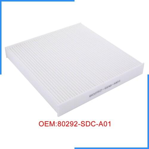 Automotive air conditioning filter Auto Air filter for Honda Accord civic CRV pilot OEM:80292-SDC-A01 Anti-Pollen Dust