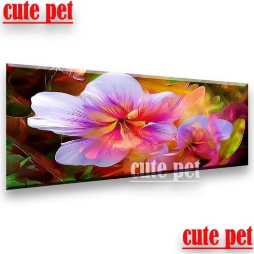 Large DIY Diamond Painting Fantasy flowers Full square round Diamant Embroidery Handcraft mosaic diamond Home Decor crossstitch