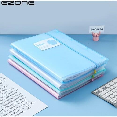 EZONE A3 Test Paper Collection Booklet File Bag Document Storage Bag Organizer Student Stationery School Office Supply File Case