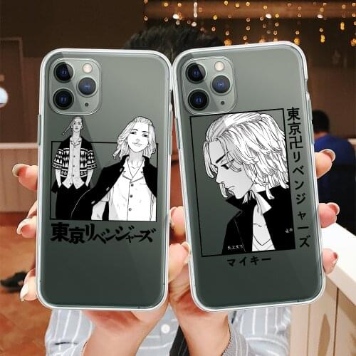 Anime Japanese Tokyo Avengers Phone Case For iphone 12 11 Pro XS MAX mini 8 7 6 6S Plus X SE 2020 XR Soft TPU Fundas Coque case