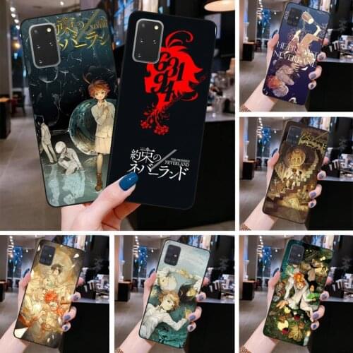Promised Neverland Poster Phone Case for Samsung S20 plus Ultra S6 S7 edge S8 S9 plus S10 5G lite 2020