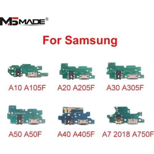 For Samsung A10 A20 A30 A40 A50 A70 A750 Type-C USB Charging Port Charger Dock Antenna Connector Mic Flex Cable Circuit Board