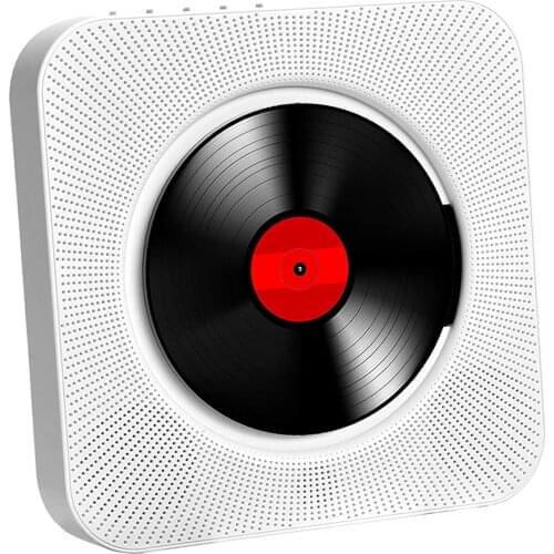 Home Bluetooth CD Player Wall Mountable Remote Control w/Headphone AU