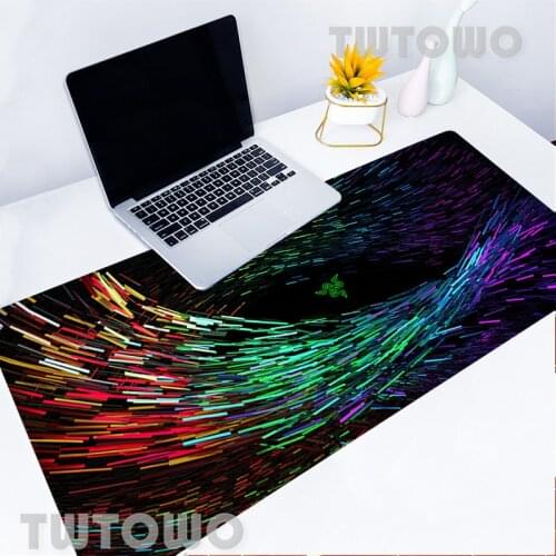 Mouse Pad Razer HD Large Size Computer Mouse Mat Cartoon Gamer Natural Rubber Anime Art Soft Carpet Home Keyboard Pad Mouse Mat