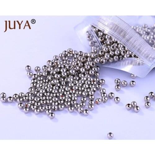 2.5mm/3mm/4mm/5mm Copper Spacer Beads For Jewelry Making 100pcs Round Seed Beads DIY Strand Bracelets Necklaces Findings perles