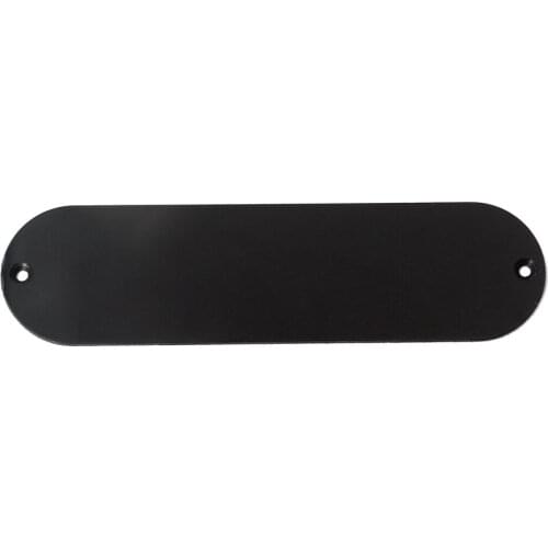Unfinished Guitar Replacement Control Plate for Style Electric Guitar Accessory Black