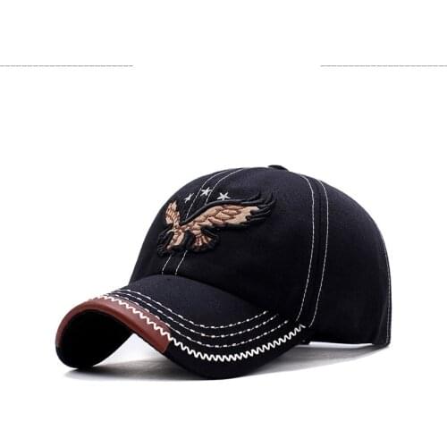 New Eagle Embroidery Baseball Cap Men And Women Outdoor Travel Sports Sun Protection Peaked Cap Casual Sun Hat 2021 Fashion