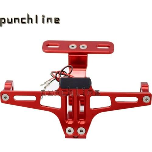 Fit For YAMAHA MT-01 MT-03 MT-07 MT-09 Tracer MT-10 R1 R3 R6 FZ1 XJ6 Fender Eliminator Registration License Plate Holder