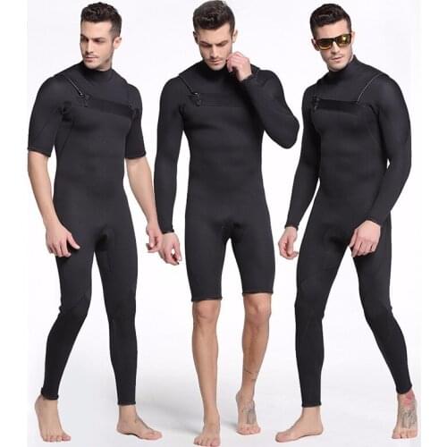 Sbart 3MM neoprene, snorkeling, swimming, surfing, anti jellyfish mens long sleeve diving suit