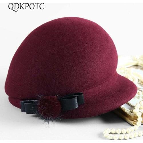 QDKPOTC Women's Hats With Pompoms
