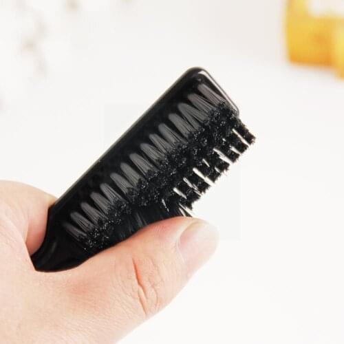 Handle Hairdressing Soft Hair Cleaning Brush Plastic Remove Tools Styling Hair Hair Broken Comb Barber Neck Duster New K7E7