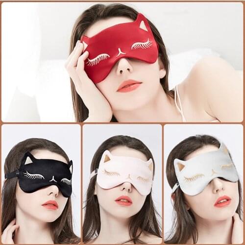 Sleeping Night Silk Mask For Women Man Sleep Earbuds Salud Ear Plugs Noise Relaxation Relaxing Eye Cover Health Fast Shipping