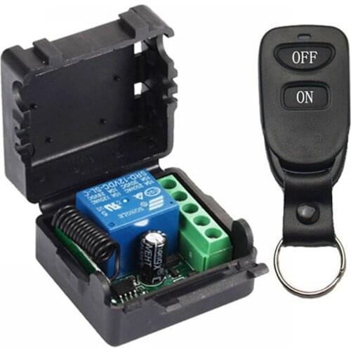 SOONHUA Remote Control Wireless RF Transmitter Remote Controller Switch With Receiver 433MHz For LED Light Door Access Control