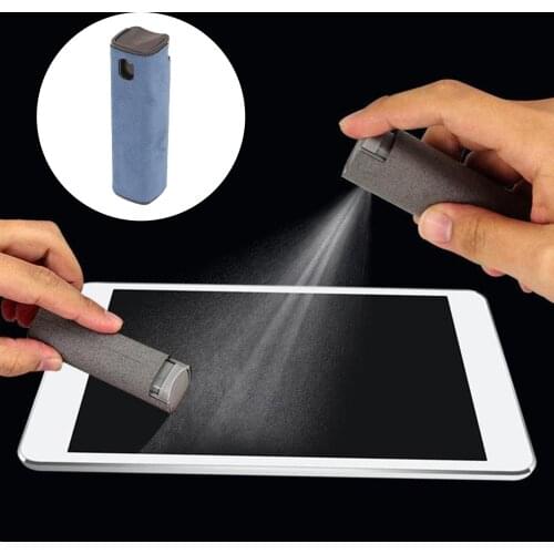 Phone Screen Cleaner Spray Microfiber Cloth Set Cleaning 13ML For Laptop TV