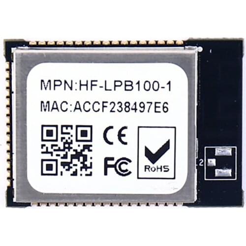 UART Serial Port to WIFI Module Low Power Wireless Module Single Chip Support Client Smart Link STA AP Mode LPB100 Q227