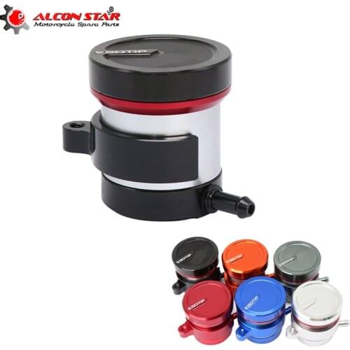 Alconstar CNC Aluminum Universal Billet Front Brake Clutch Tank Motorcycle Fluid Reservoir Oil Cup For Yamaha Honda Suzuki Ducat