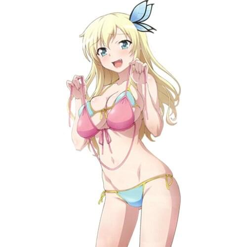 Creative Ga Sukunai Anime Car Sticker Accessories Vinyl PVC 13cm*6cm Motorcycle Waterproof Windshield Window Car Styling Decal