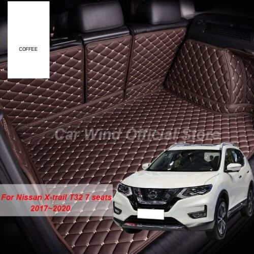 High quality Car Trunk Mats For For For Nissan X-trail T32 7 seats 2017 2018 2019 2020 Cargo Liner Accessories