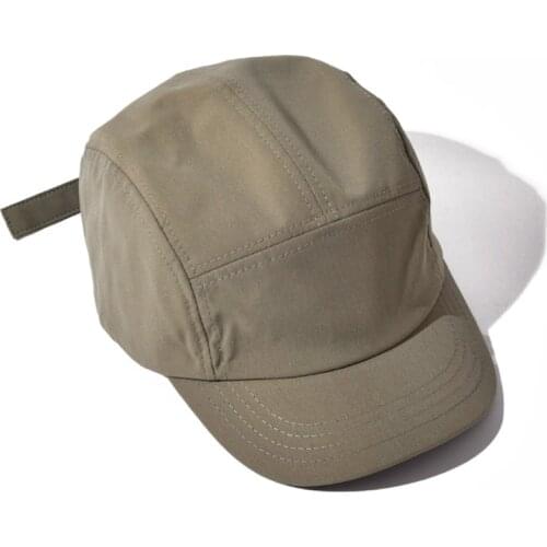 Japan Style Short Visor 5 panel hat ,Women Men Flat Soft Baseball Caps,Candy Colors