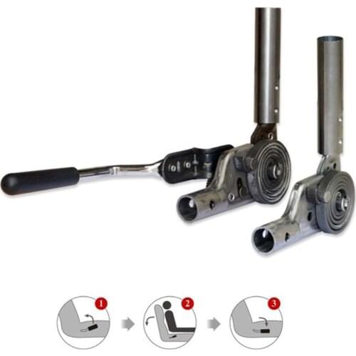 1Pair/Lot Recliner Ratchet Mechanism hinge Seat Back Rest adjuster free lock switch