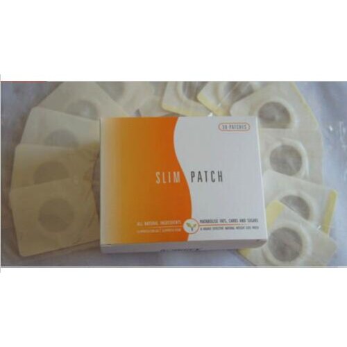 100sets DHL- 100% Natural Herb Slim Patches Weight Loss Patches for Body Beauty 30pcs/box