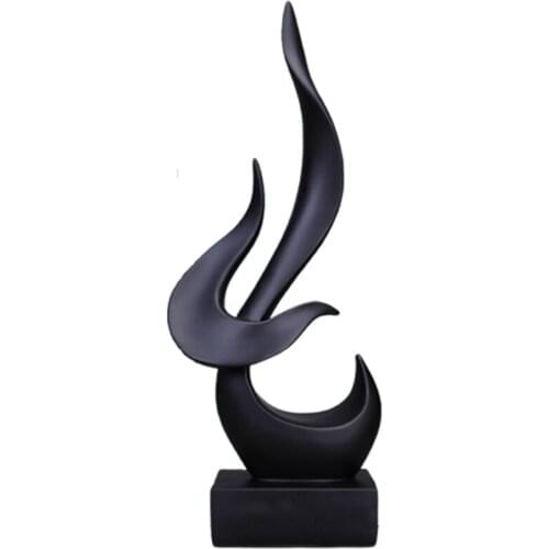 Abstract Sculpture Simple Modern Creative Craft Decoration Gifts Office Living Room Decorative Resin Ornaments