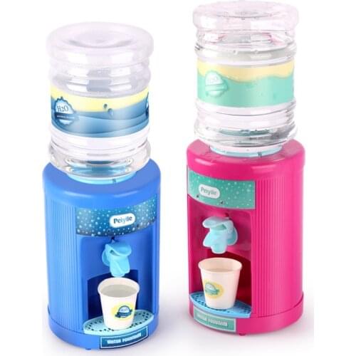 Electric Mini Water Fountain Lighting Sounding Drinking Fountain Toys Children Electric Kichen Educational Pretend Toys